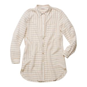 Chico's 4 striped spliced tunic XXL 20